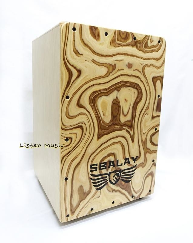 SBALAY HPL1 木箱鼓 渲染木紋色 附原廠雙肩背袋