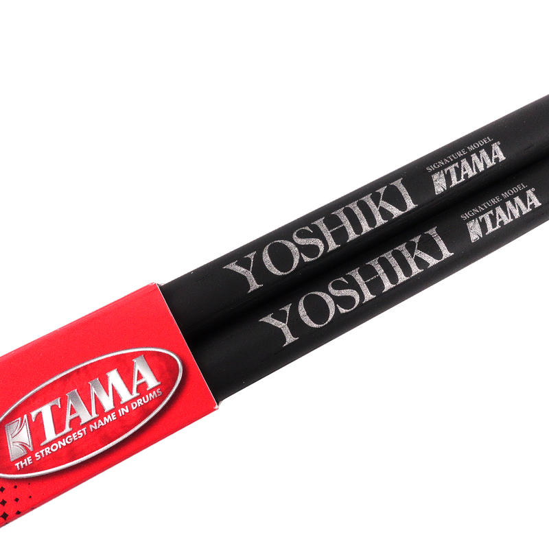 TAMA H-YKM YOSHIKI 簽名 鼓棒 防滑 消光黑 胡桃木 XJAPAN