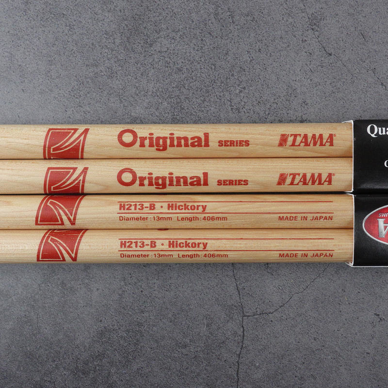 TAMA TAMA H213-B Original ball tip 胡桃木 鼓棒 日本製 第 3 張圖片｜三峽鼓 / 打擊