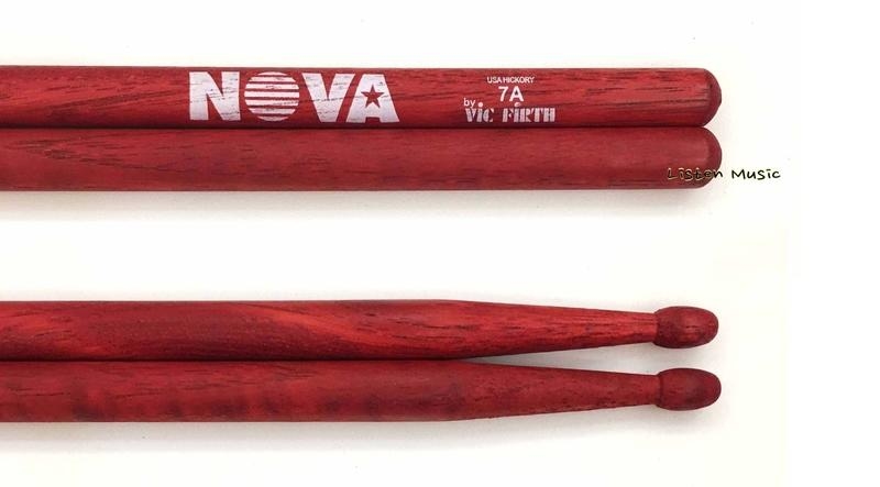 VIC FIRTH NOVA N7AR 鼓棒 紅色 美國山胡桃木 公司貨