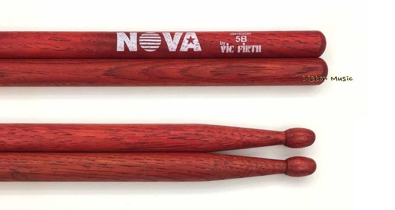 VIC FIRTH NOVA N5BR 鼓棒 紅色 美國山胡桃木