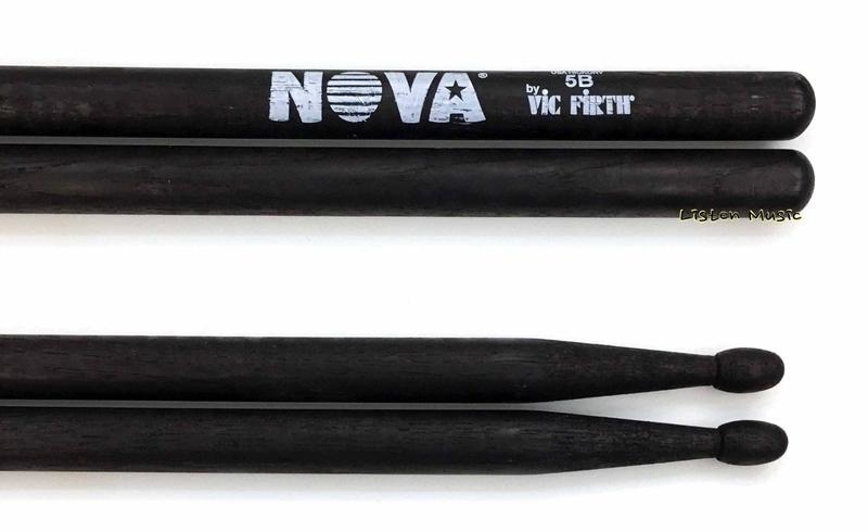 VIC FIRTH NOVA N5BB 鼓棒 黑色 美國山胡桃木