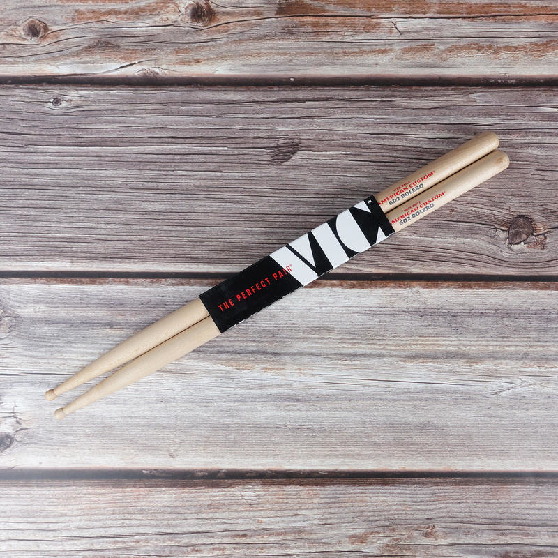 VIC FIRTH SD2 BOLERO 胡桃木 鼓棒 原木色 美國製造