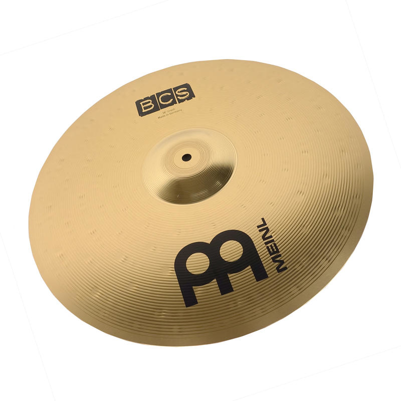 德國 Meinl BCS 18吋 爵士鼓 Crash 銅鈸 高架鈸 德國製造 爵士鼓配件【單片】