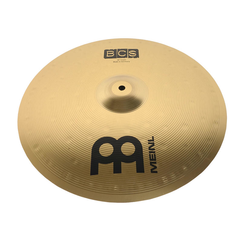 德國 Meinl BCS 16吋 爵士鼓 Crash 銅鈸 高架鈸 德國製造 爵士鼓配件【單片】