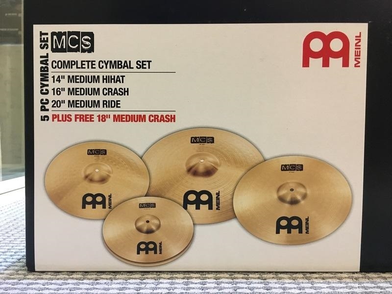 Meinl MEINL MCS 套鈸 銅鈸組【原廠公司貨】 第 3 張圖片｜三峽鼓 / 打擊