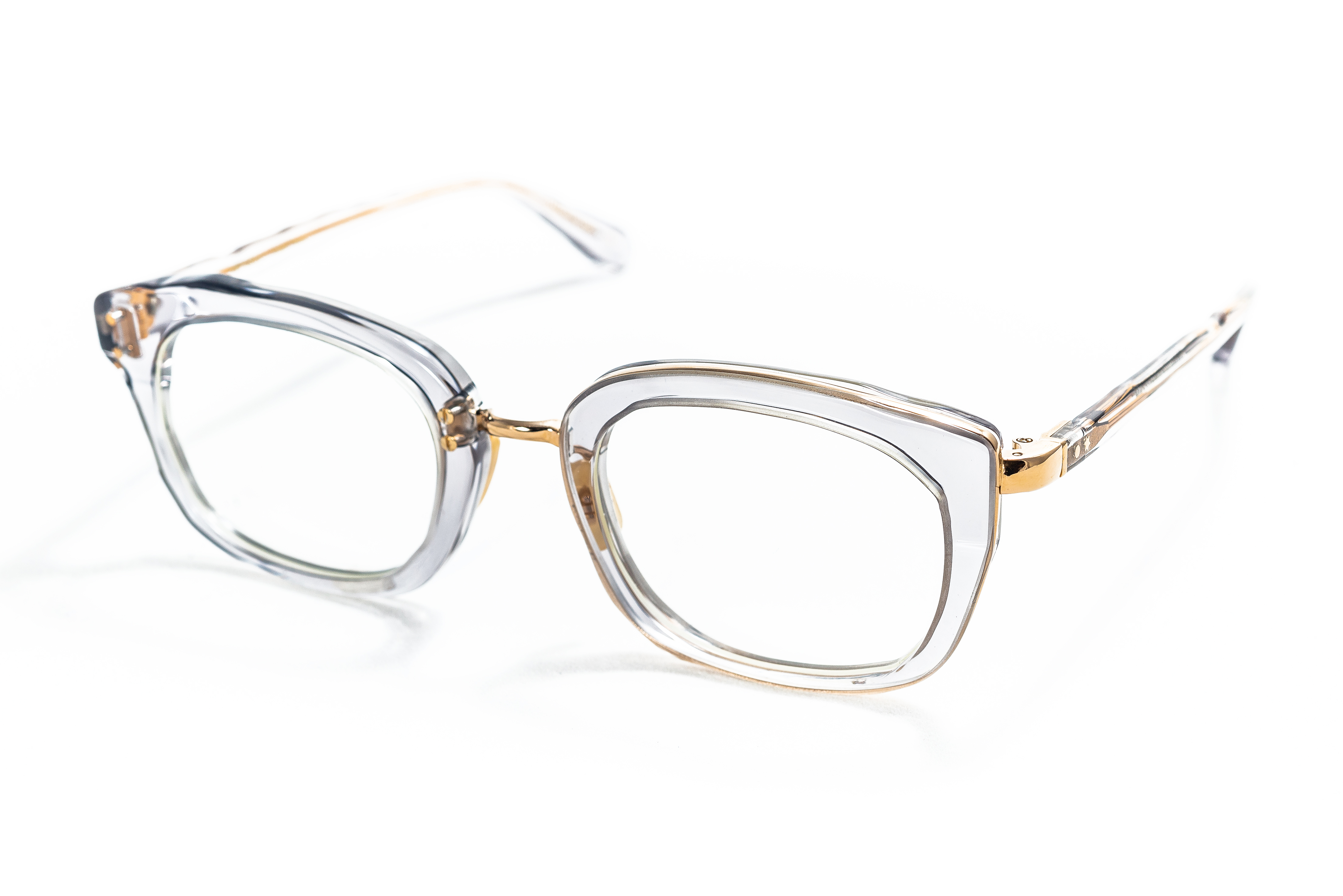 MM-0007 No.6 Clear gray / Gold