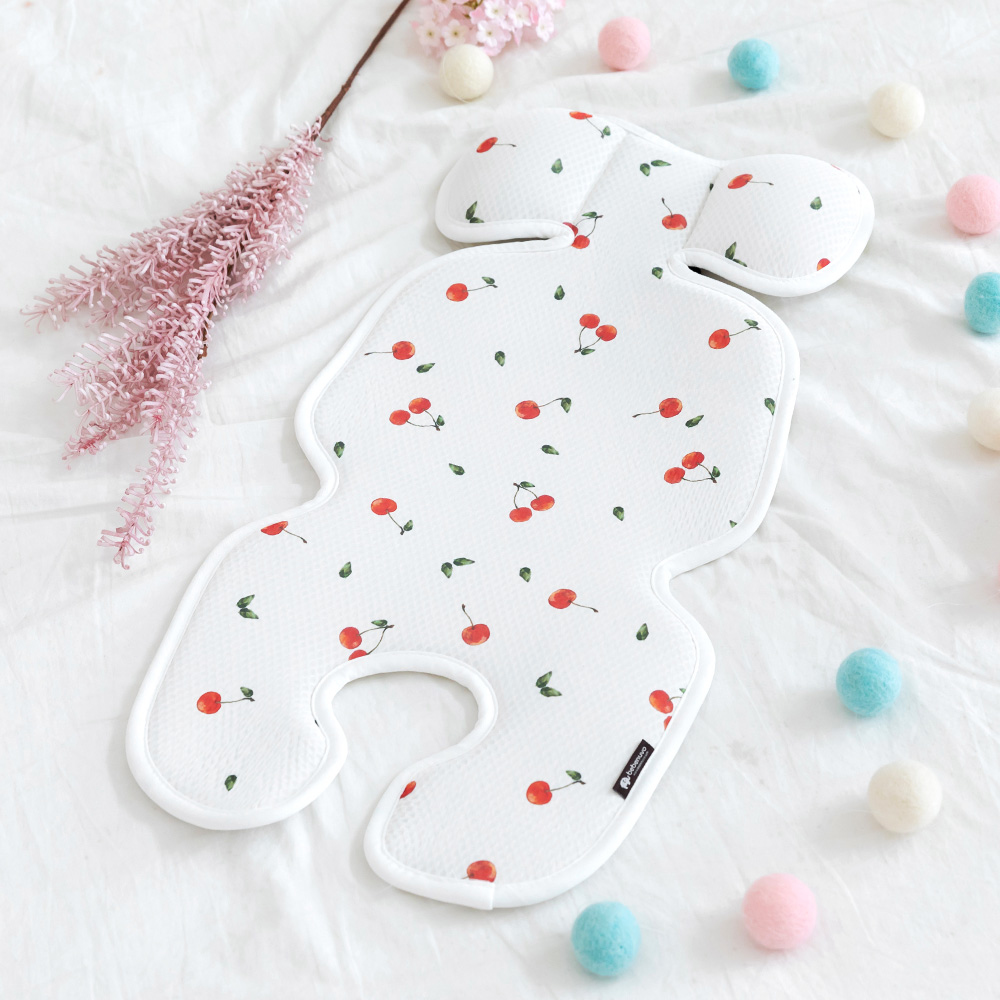 2020 韓國 Bebenuvo 推車涼墊 - 酸甜櫻桃