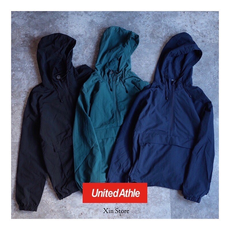 United Athle UA Jacket 7211 防風 防潑水 連帽風衣 衝鋒外套