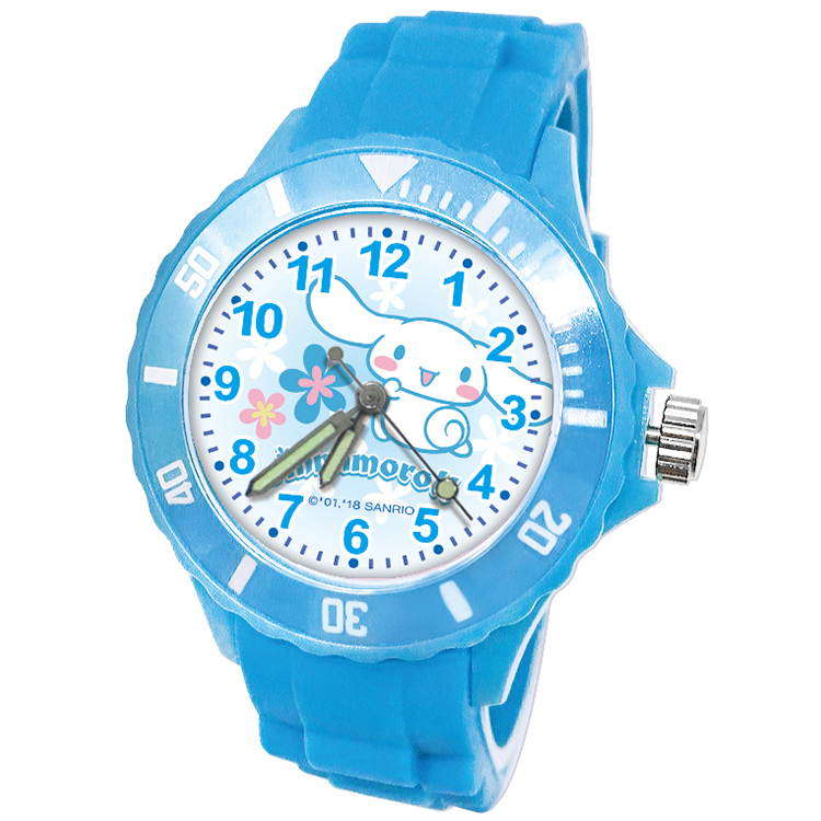 【三麗鷗Sanrio】喜拿狗運動彩帶錶-1012C