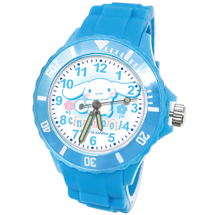【三麗鷗Sanrio】喜拿狗運動彩帶錶-1013C