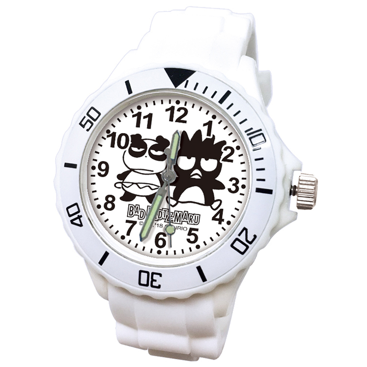 【三麗鷗Sanrio】酷企鵝運動彩帶錶引領黑潮-1037B