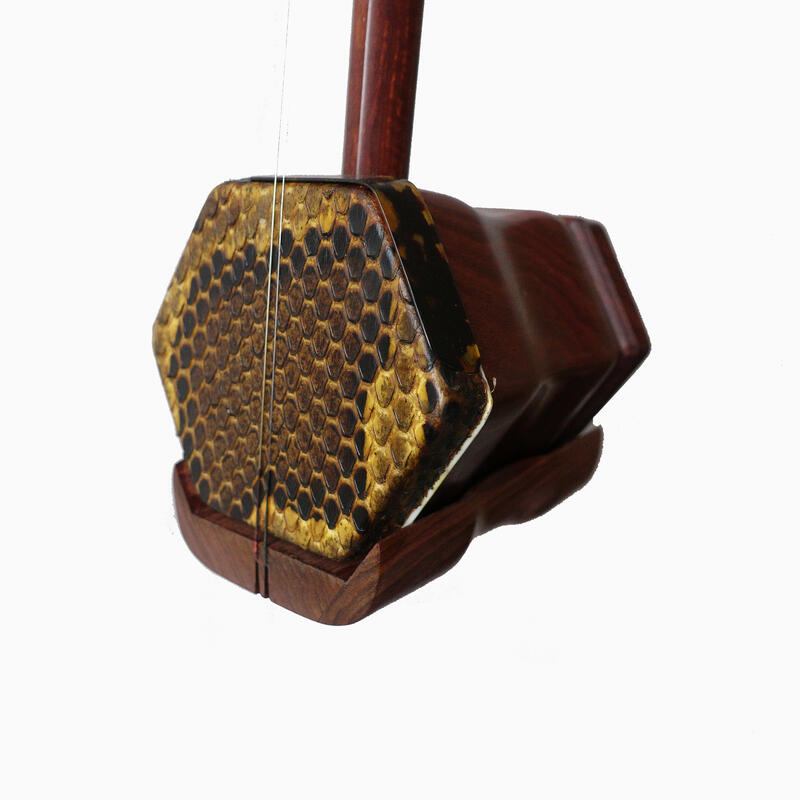 二胡/南胡 - 高級紅檀木/張華製 【附 二胡盒(加厚內裡)、弓、琴碼、止音綿】