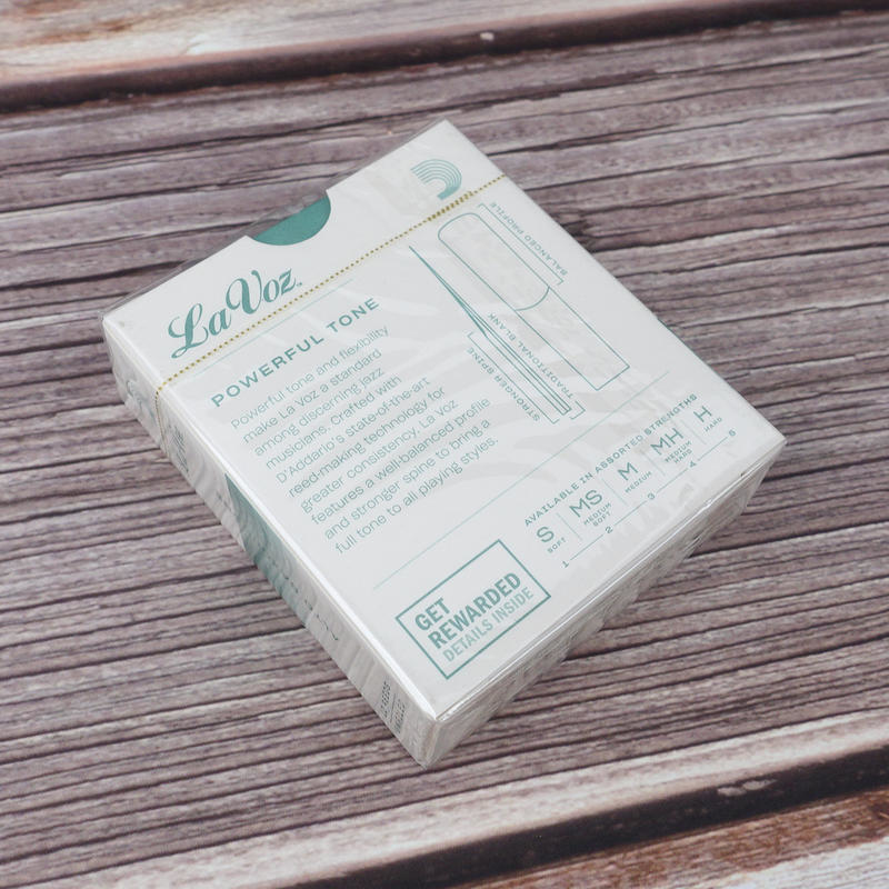 RICO RICO La Voz 中音 薩克斯風竹片 2號 Alto Sax（10片／盒）RJC10MS 第 3 張圖片｜三峽銅管 / 管樂