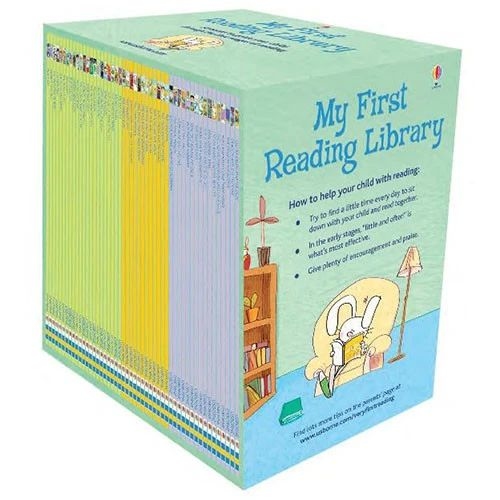 Usborne My First Reading Library (50 Books) (Green)