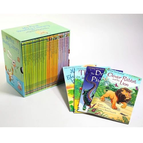 Usborne My First Reading Library (50 Books) (Green)