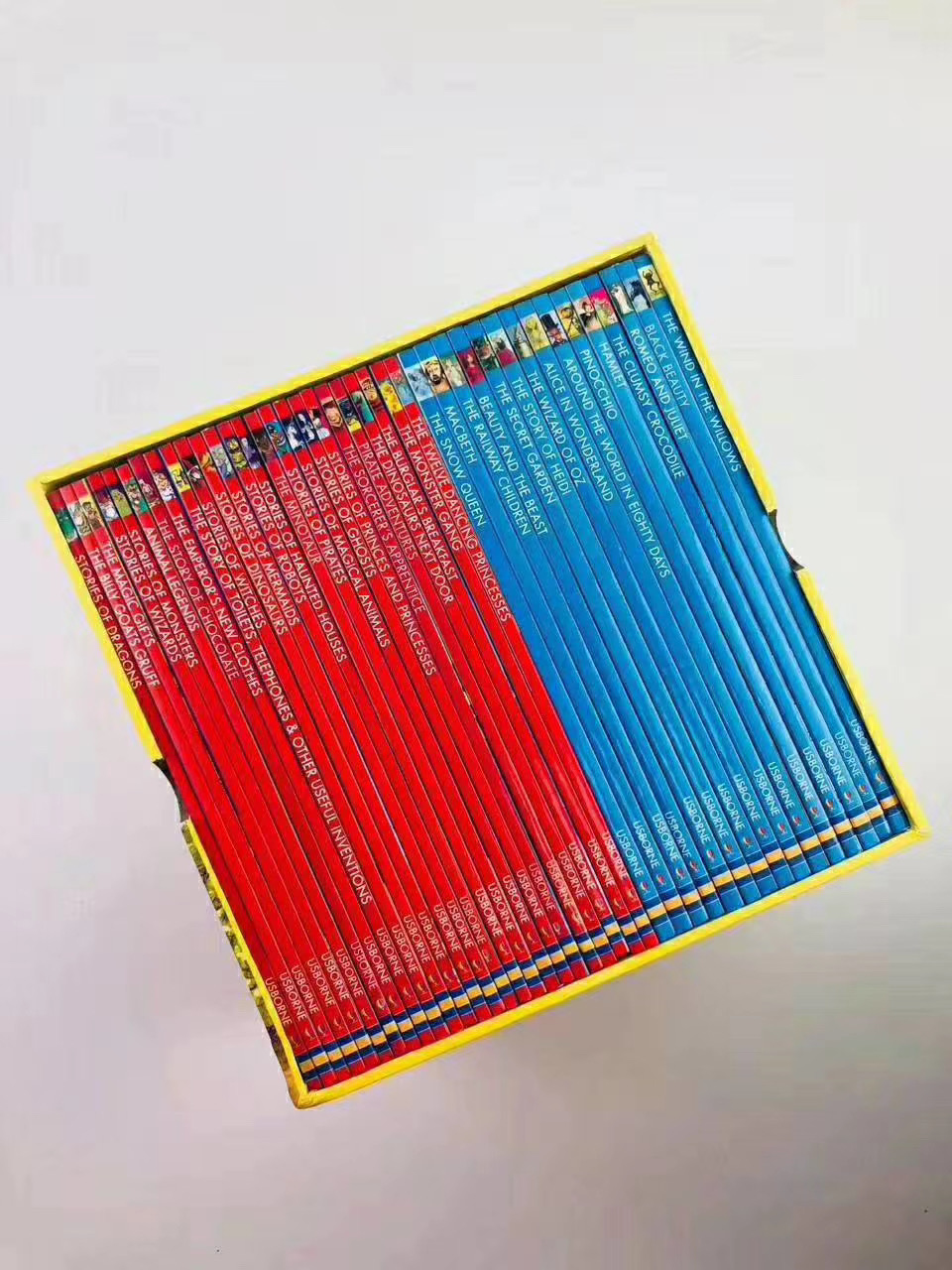 The Usborne Reading 40 Book Collection (Yellow)