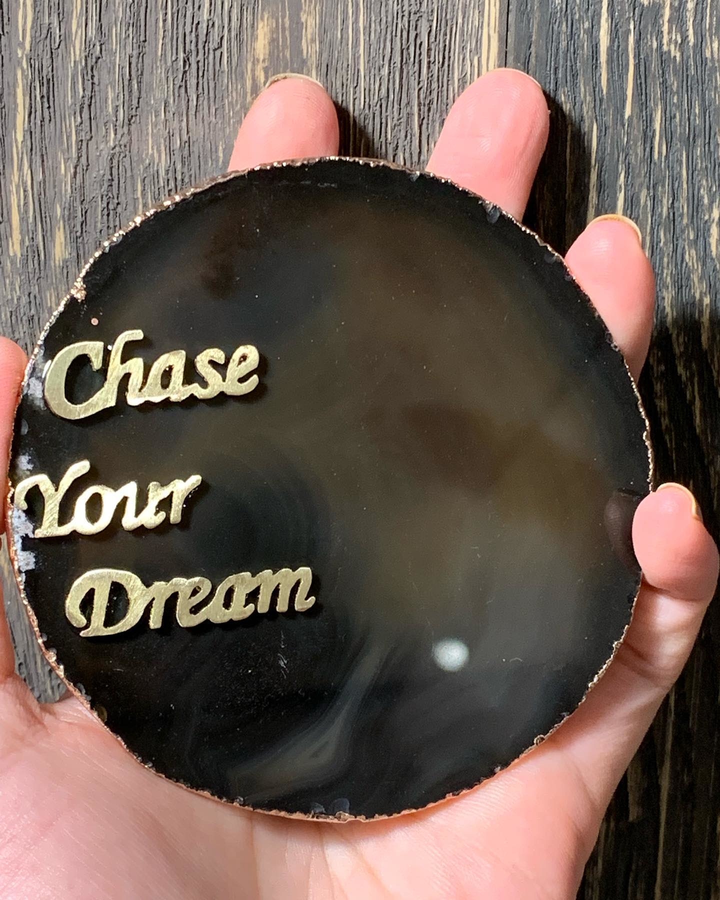 Never stop your steps to chase your dream