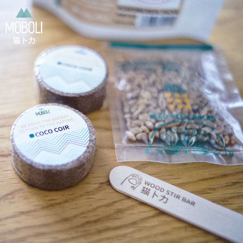 MOBOLI - 秘密森林貓草碗種子包