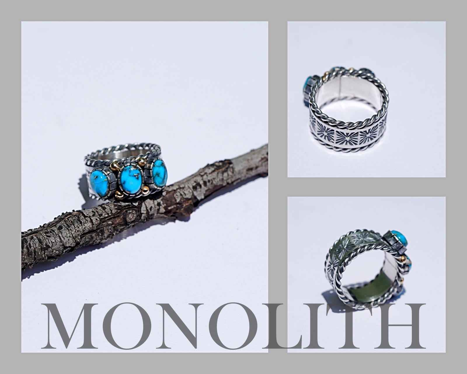 Sonoran rose 14K打印 【 戒指 】