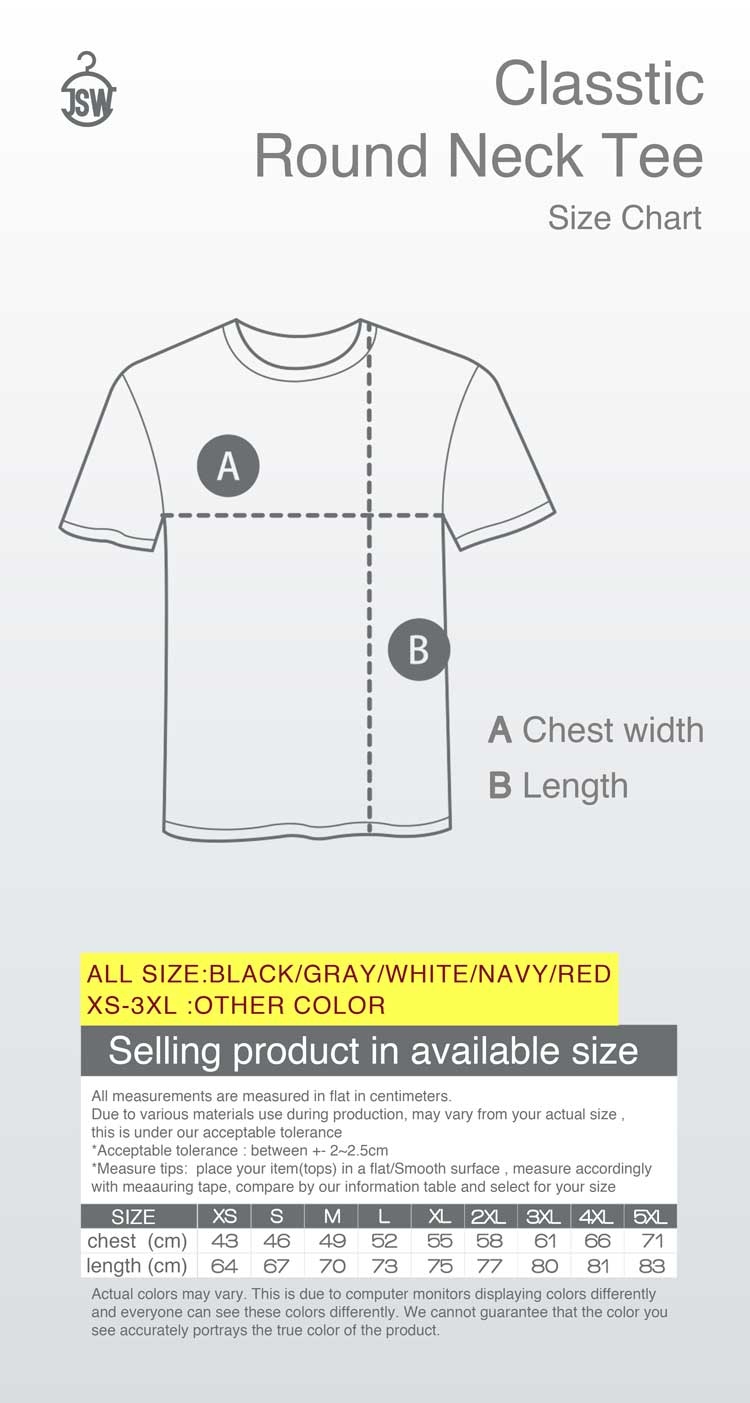 Plain T-shirt, Long Sleeve, Short Sleeve, JSW Design T, T-Shirt Recommend, Printing Clothes, Uniform, Printing Art, Custom