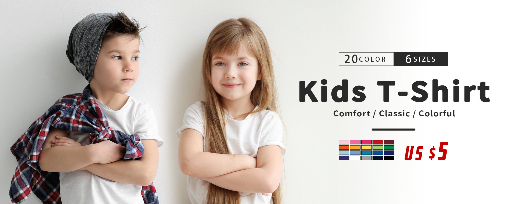 Child Tees, Plain T-shirt, Pure Cotton, V-neck, Crew-neck, JSW Design T, T-Shirt Recommend, Printing Clothes, Baseball Hat