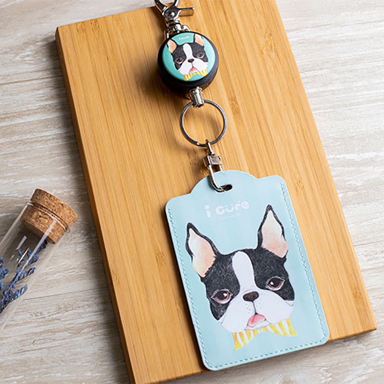 i好溜 伸縮萬用卡套組 / 領結波士頓 _H10