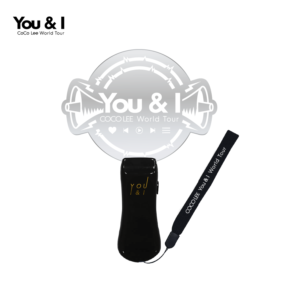 李玟CoCo Lee You & I 粉色應援螢光棒