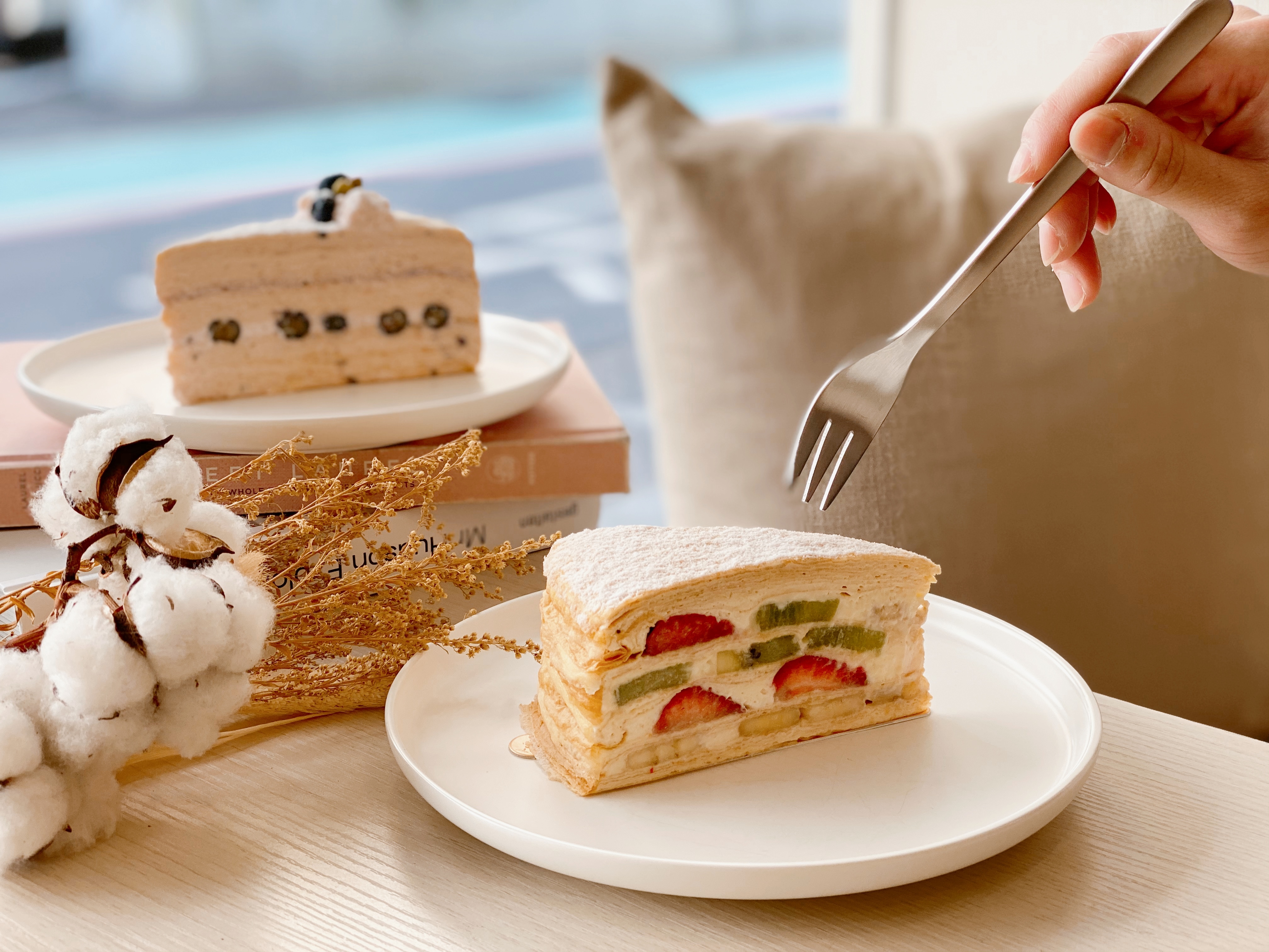 招牌綜合水果千層