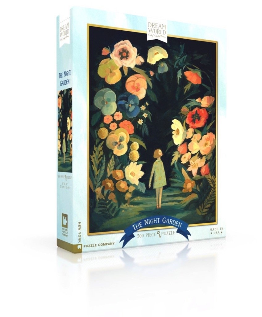 【NEW YORK PUZZLE COMPANY】夜花園 500片拼圖