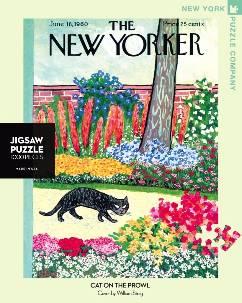 【NEW YORK PUZZLE COMPANY】貓漫步 1000片拼圖