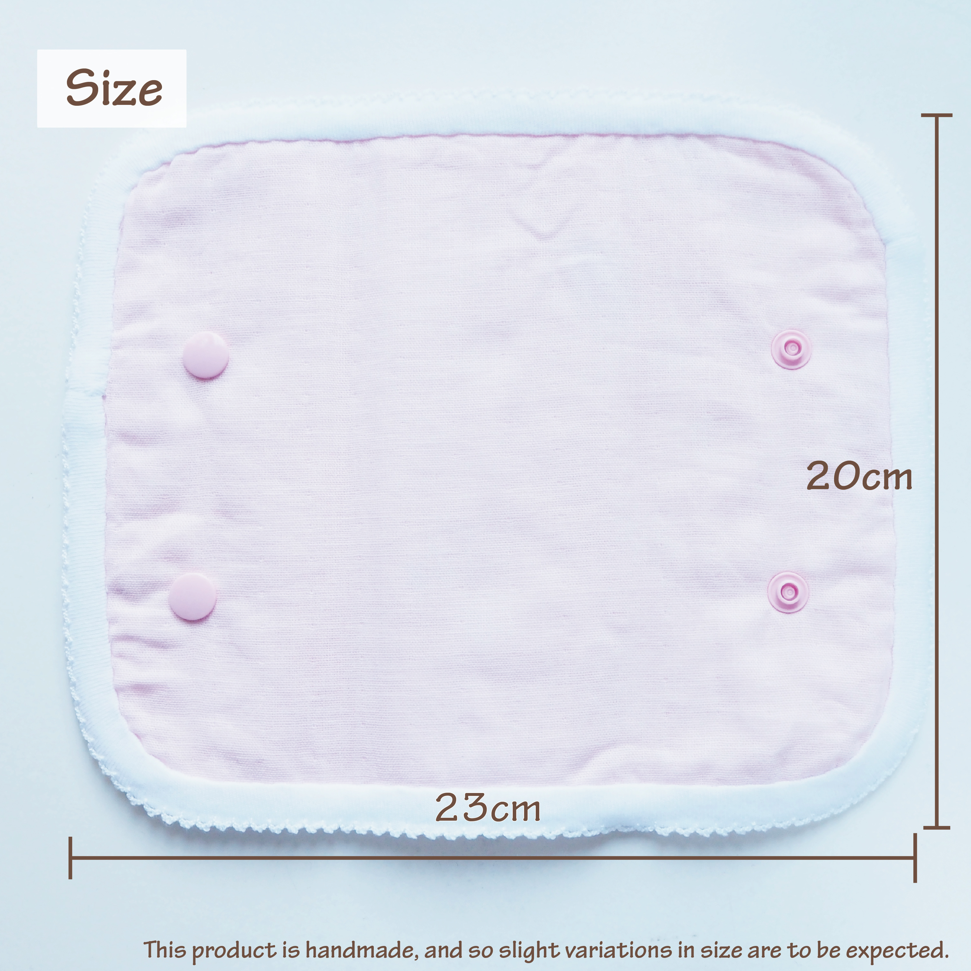 藍色貓貓圖案 日本六重紗雙面背帶口水巾 咬咬巾