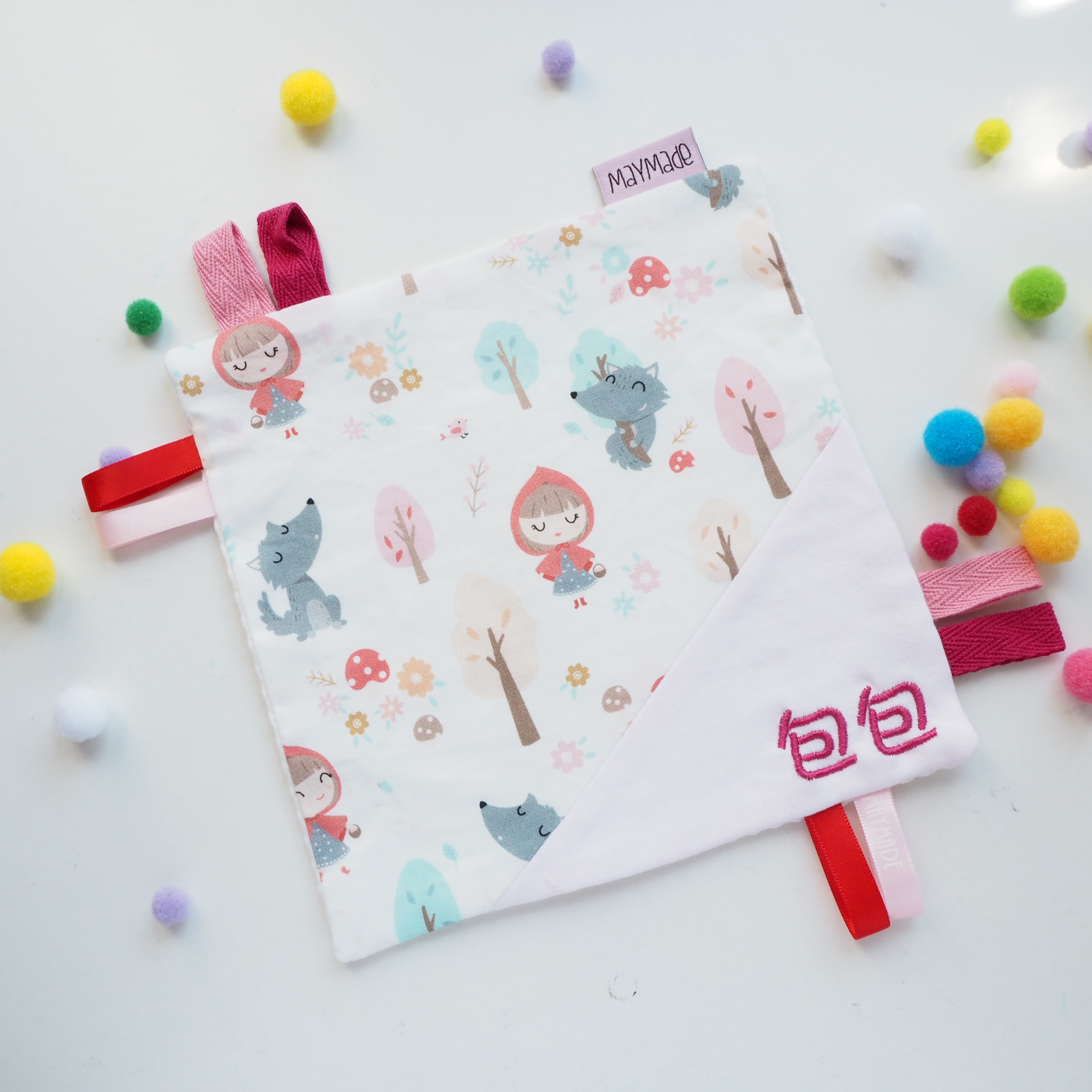 自選圖案 安撫巾