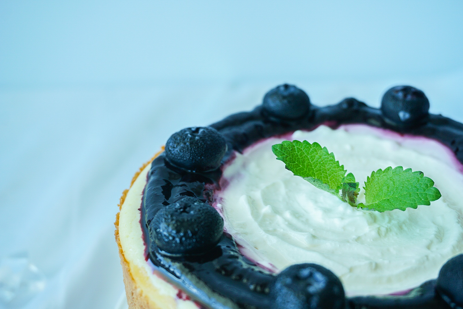 藍莓焗芝士蛋糕