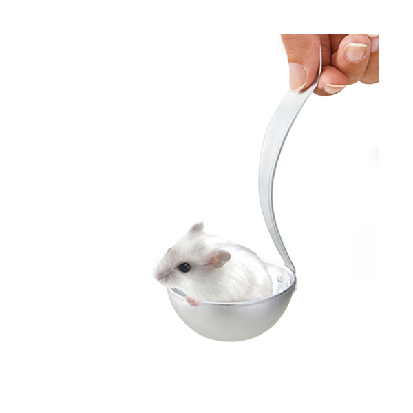 日本MARUKAN-MK-ML-125鼠鼠用鋁製涼窩-湯匙造型