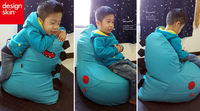 design skin恐龍沙發,兒童沙發,