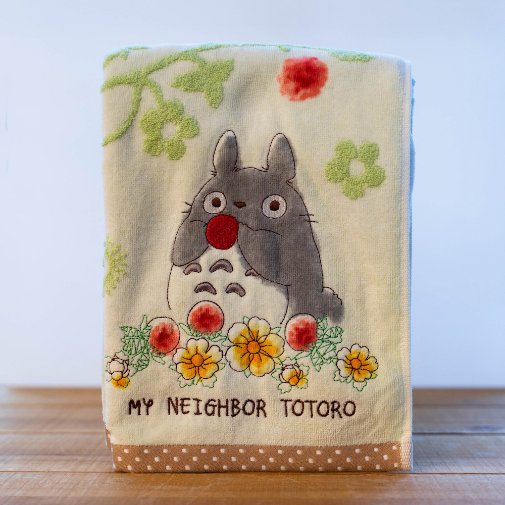 浴巾 龍貓 好多草莓