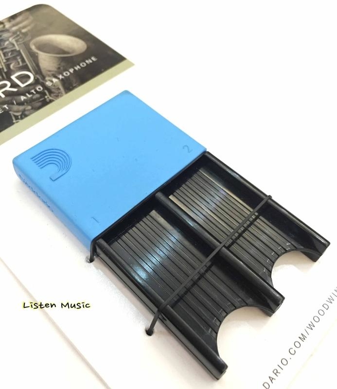 DAddario Rico Reed Guard 竹片盒 竹片夾 可裝 4片 豎笛 中音薩克斯風用 （藍、黑）