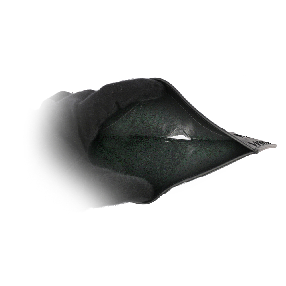 【BOTTEGA VENETA】小牛皮編織對開6卡短夾