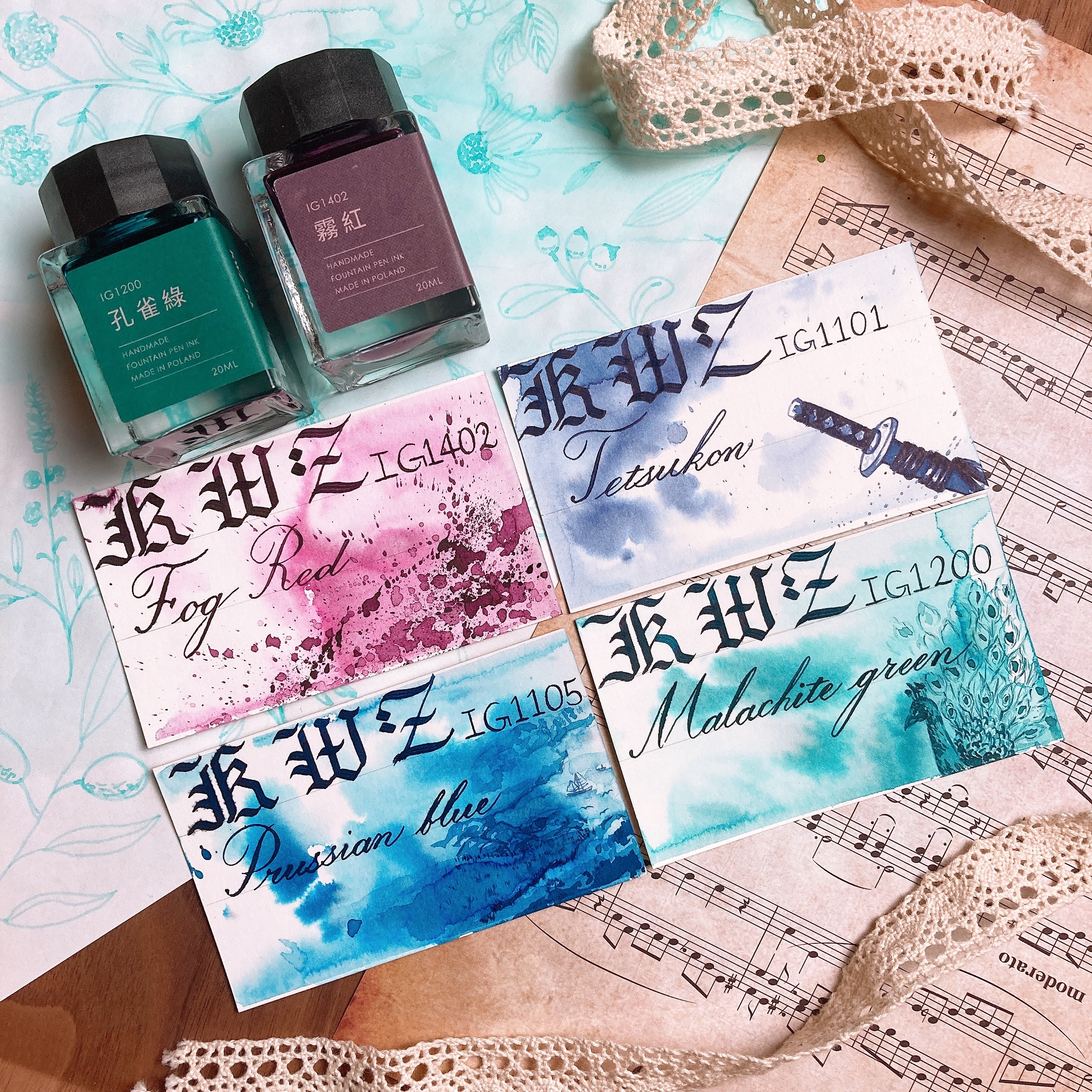 KWZ｜標準鋼筆墨水系列