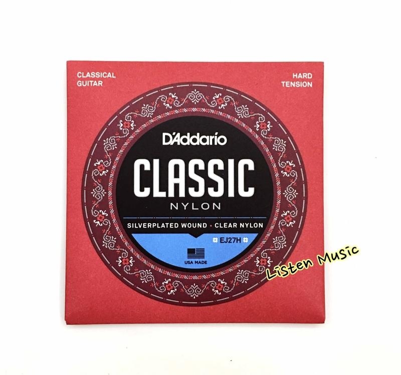 Daddario 古典吉他弦 EJ27H Hard Tension Student 高張力 美國製
