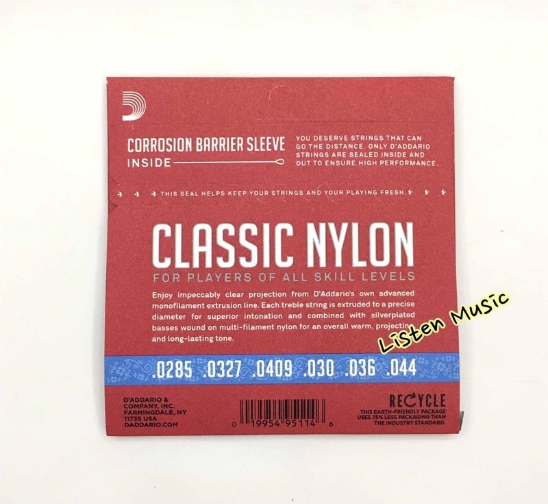 Daddario 古典吉他弦 EJ27H Hard Tension Student 高張力 美國製