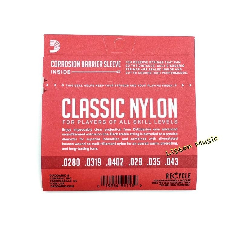 D'Addario EJ27N 古典吉他弦 Daddario 美國製 一般張力 (28-43)