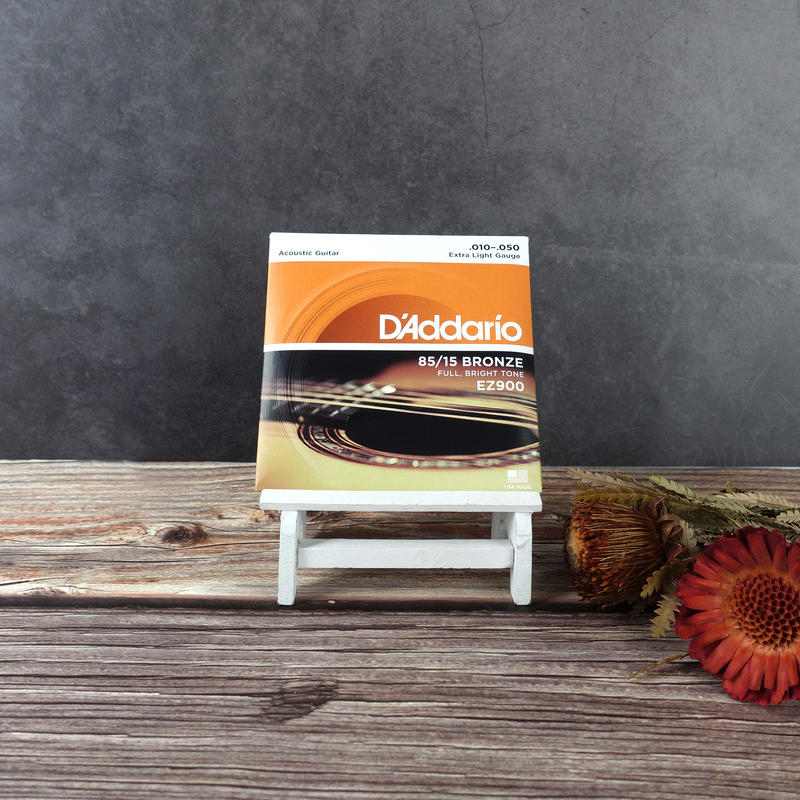 D'addario EZ900 EZ910 木吉他弦 黃銅