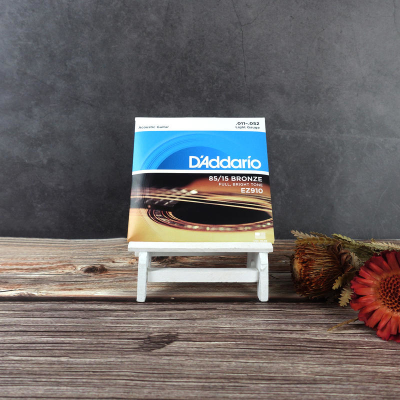 D'addario EZ900 EZ910 木吉他弦 黃銅 第 6 張圖片｜三峽吉他 / Bass