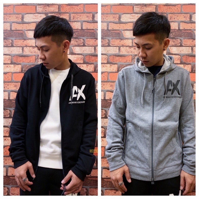Armani Exchange Ax 側邊字母Logo 連帽外套 套裝