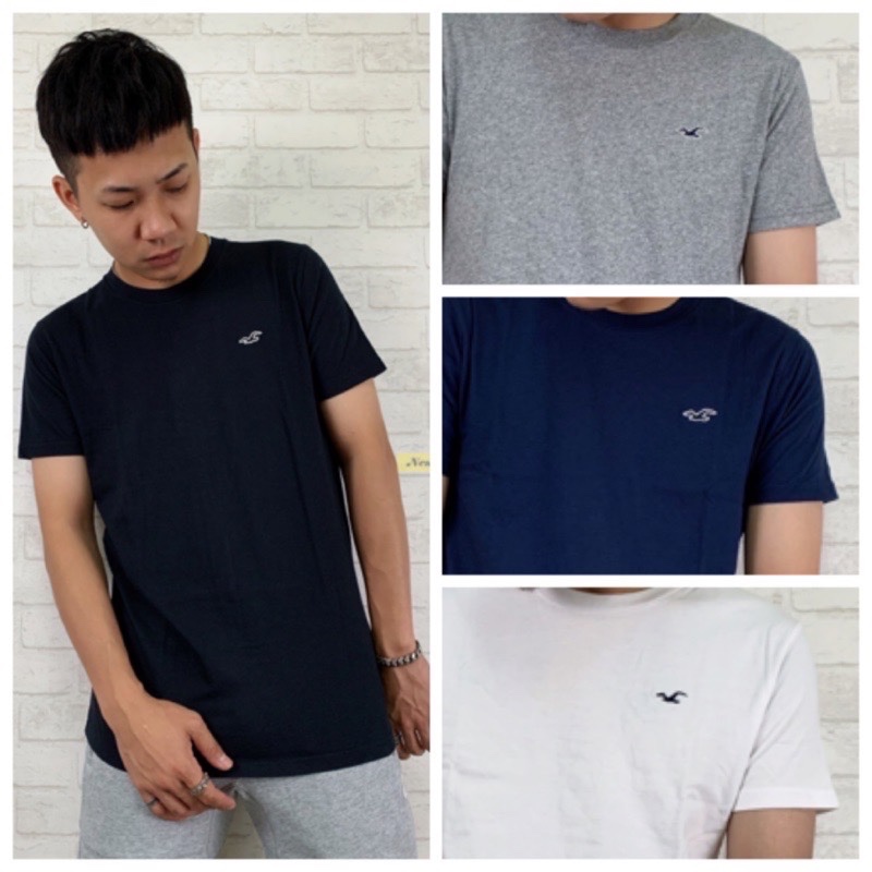 Hollister 海鷗 側邊小Logo 短袖T恤 素T 短T