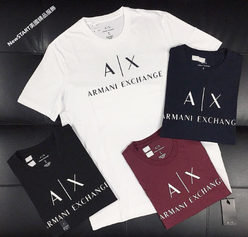 Armani Exchange AX 經典款 字母Logo 短T