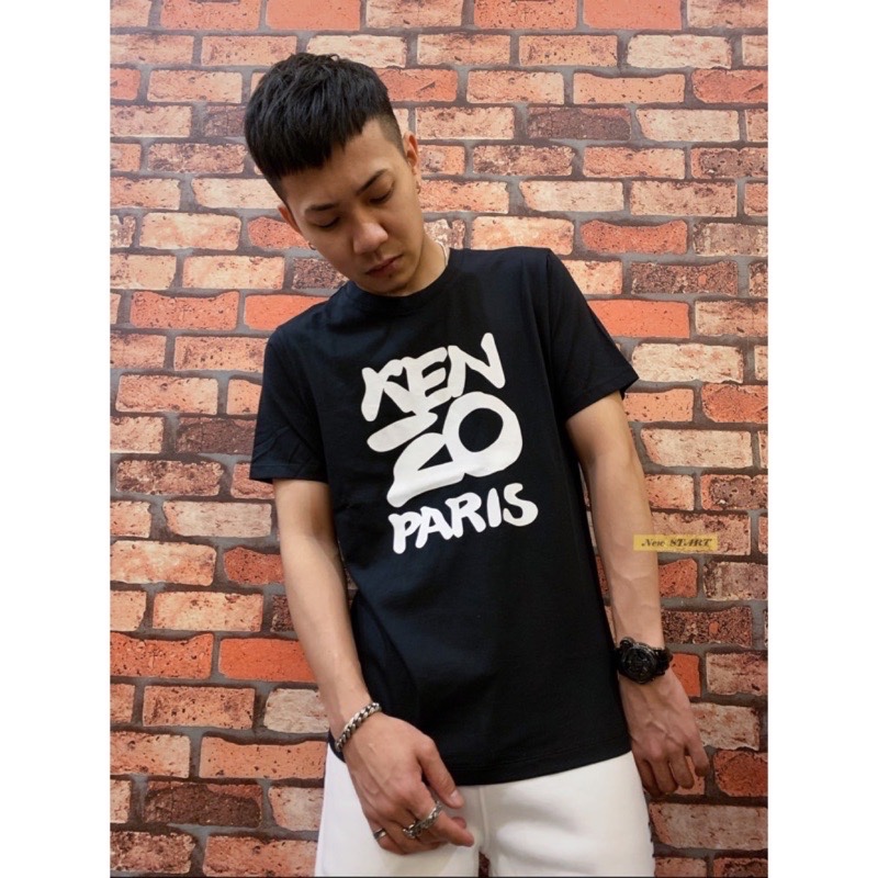 kenzo Paris 大字母Logo 短袖T恤 短T