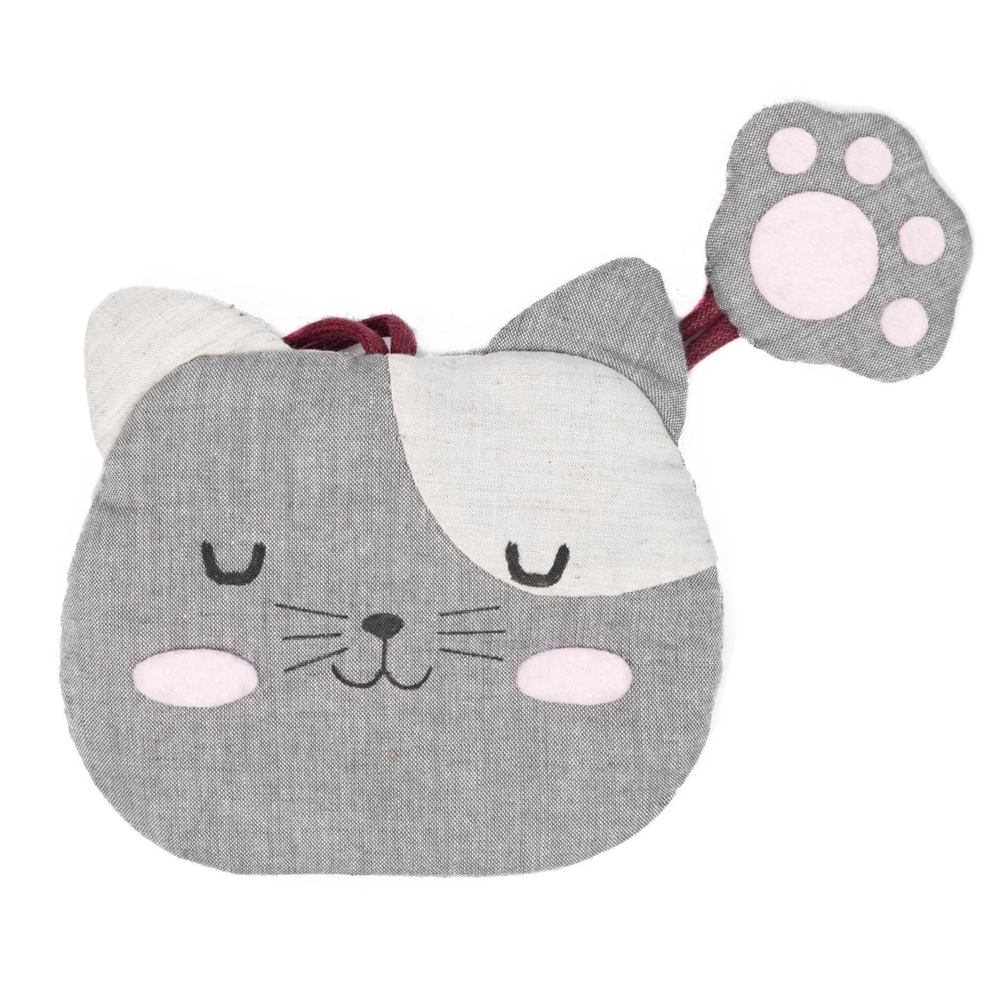 販售原尺寸【紙型】(銀纖維貓咪鑰匙包)